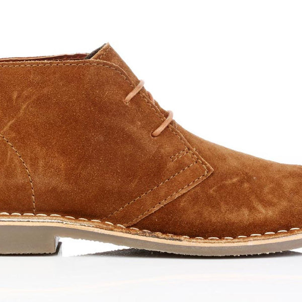 Thomas Crick Gobi Suede Leather Mens Desert Lace Up Chukka Boots