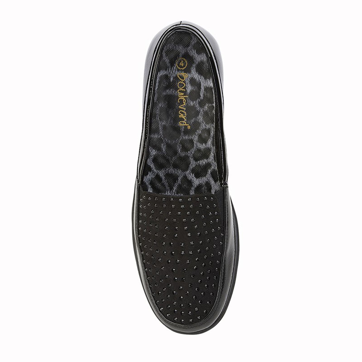 Boulevard L 878 Twin Gusset Jewel Casual Shoes