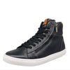 HX London Ilford High Top Leather Trainers