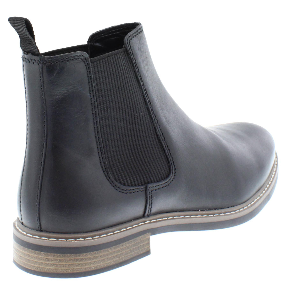 Thomas Crick Bamford Leather Mens Pull On Brown Chelsea Boots