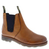 Frank James Brigstock Brogue Leather Pull On Mens Brogue Chelsea Dealer Boots