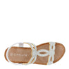 Cipriata Giada Jewelled Elasticated Sling Back Sandals