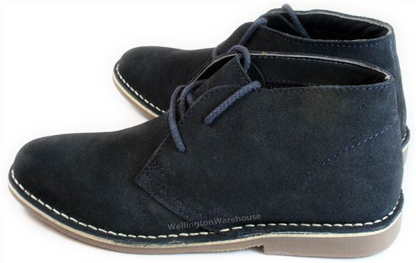 Thomas Crick Gobi Suede Leather Mens Desert Lace Up Chukka Boots