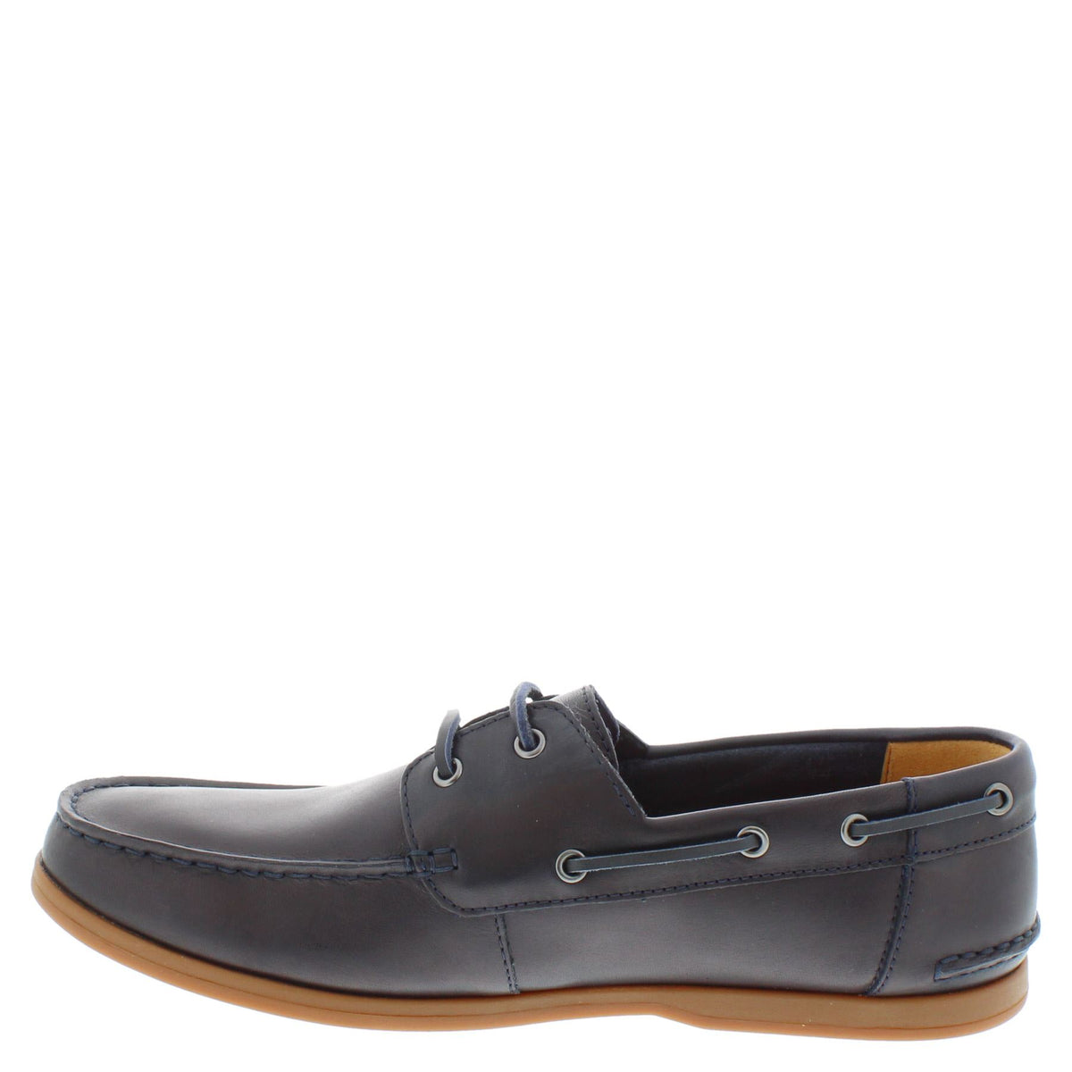 Clarks Morven Sail G Fit Lace Up Leather Boat Shoes