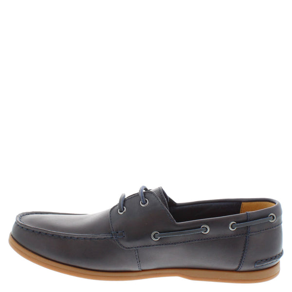 Clarks Morven Sail G Fit Lace Up Leather Boat Shoes