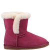 Hush Puppies Ashlynn Kids' Faux Fur Bootie Slippers