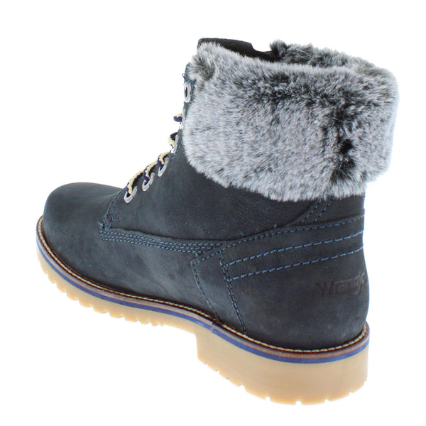 Wrangler Alaska Womens Warm Fleece Ankle Lace Boots