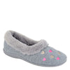 Sleepers Daisy Faux Fur Full Cuff Hearts Slippers