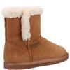 Hush Puppies Ashlynn Kids' Faux Fur Bootie Slippers