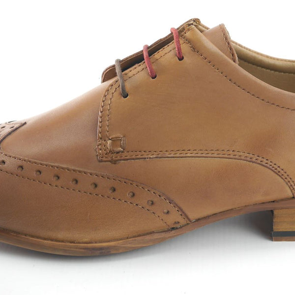 Frank James Clapham Mens Leather Brogue Lace Up Formal Shoes
