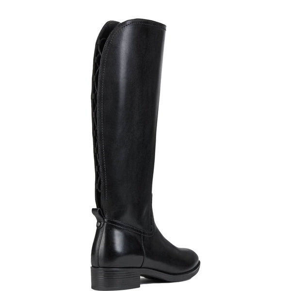 Geox D Felicity Zip Up Women's High Leg Boots