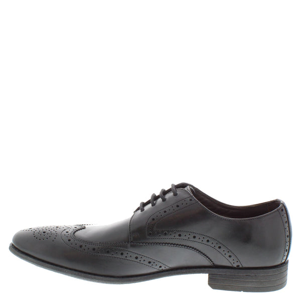 Clarks Chart Limit G Fit Lace Up Brogue Shoes