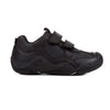 Geox Boys School Black J Wader A Touch Fastening Shoes