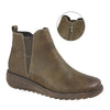 Cipriata Debora Side V Inside Zip Gusset Ankle Boots