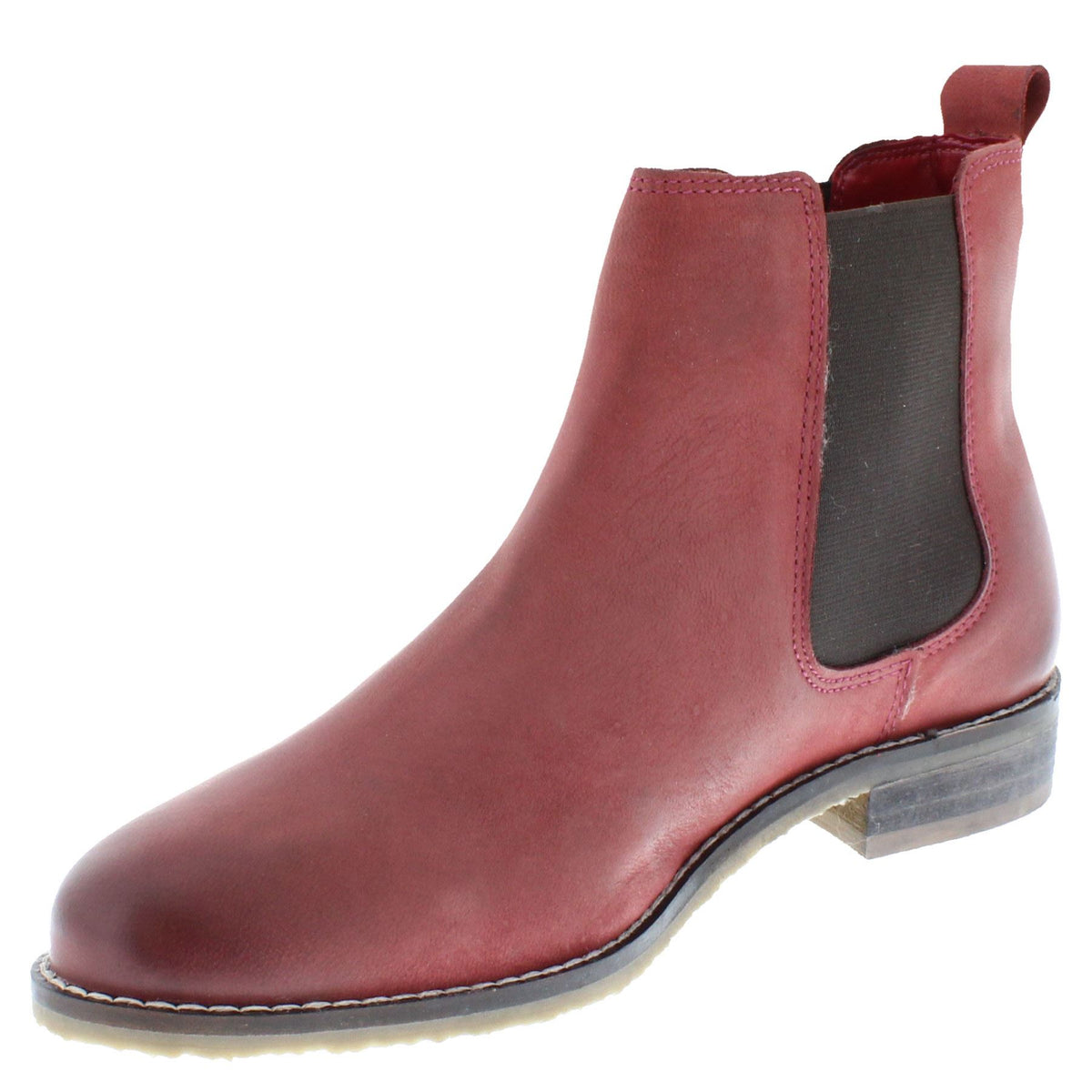Frank James Aintree Ladies Leather Nubuck Chelsea Pull On Boots