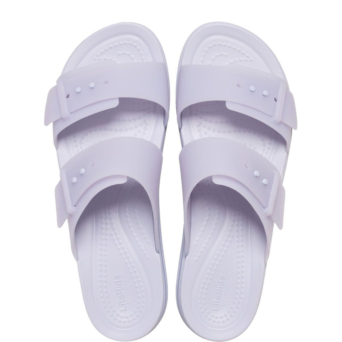 Crocs Brooklyn Buckle Low Wedge Sandals