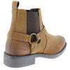 HX London Malden Western Ankle Biker Boots