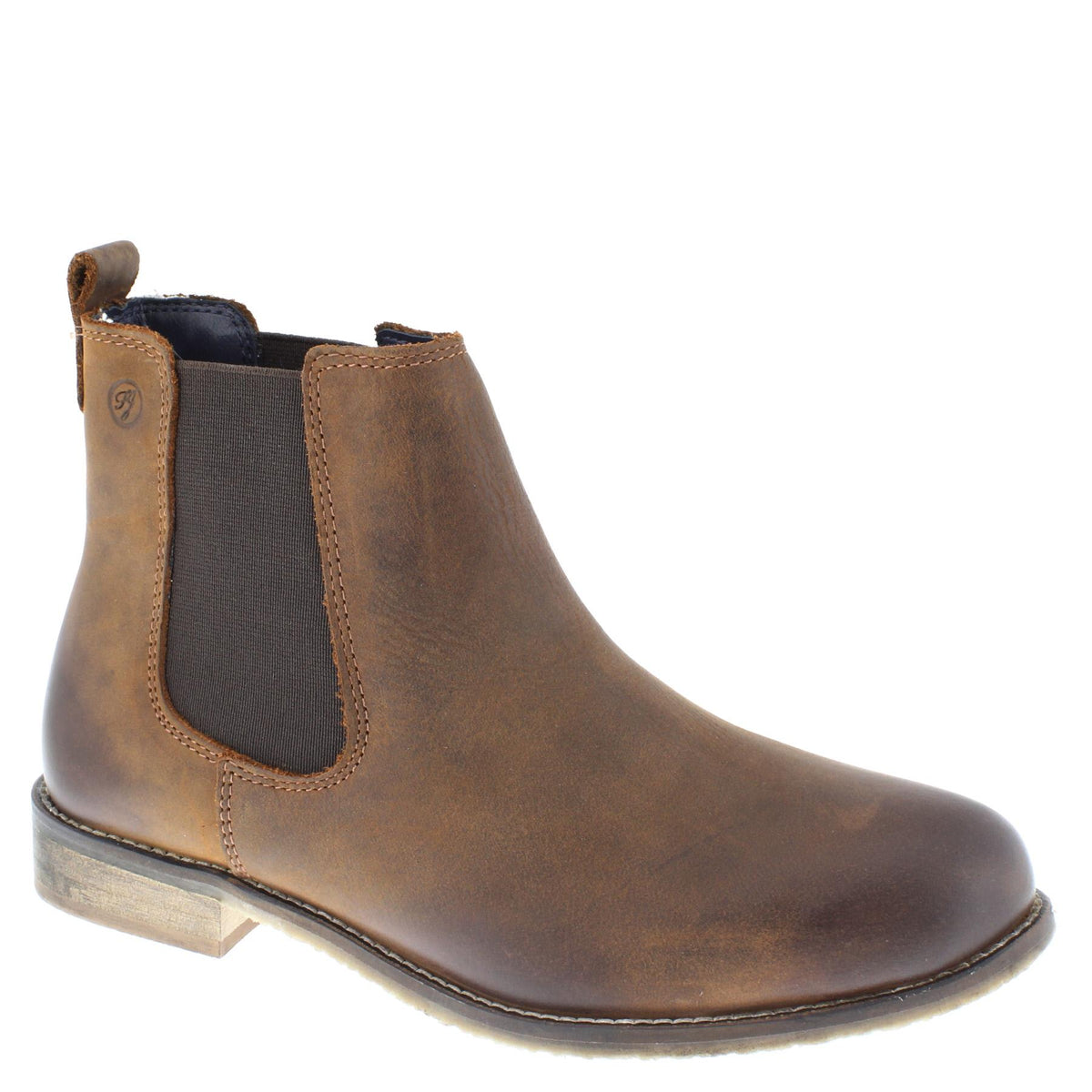Frank James Aintree Ladies Leather Pull On Chelsea Boots