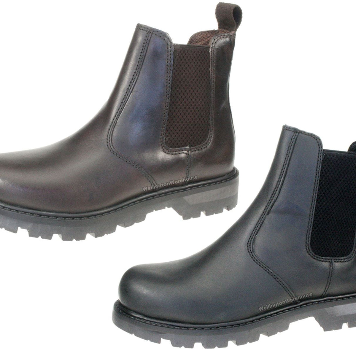 Oaktrak Kids Rocksley Leather Chelsea Dealer Boots