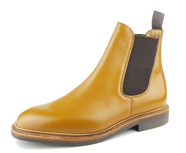 Charles Horrel England CH2013 Leather Welted Mens Commando Chelsea