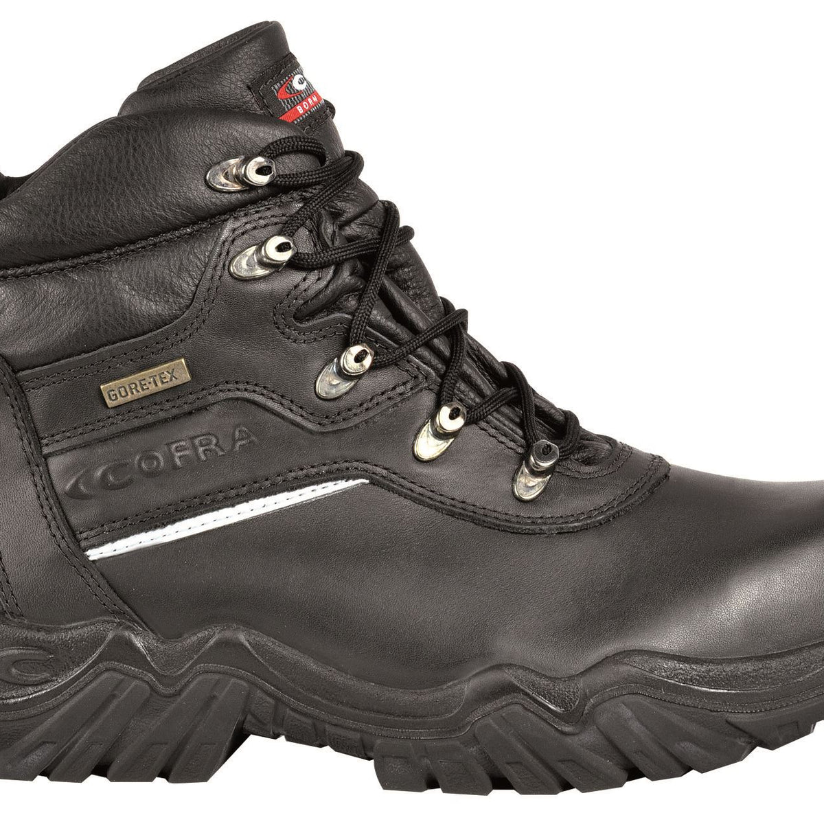 Cofra Parnaso S3 Black Gore-Tex Mens Lace Up Safety Toecap Midsole Work Boots