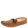 Coopers Suede Fleece Lined Soft Sole Mens Moccasin Slippers Made In England