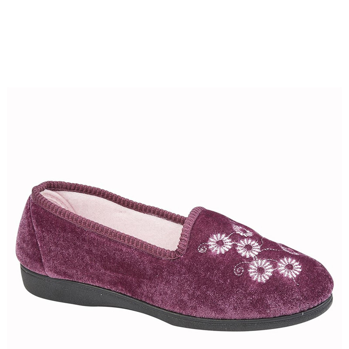 Sleepers Cathy Embroidered Slippers