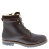 Frank James Glencoe Mens Lace Up Warm Fleece Zip Combat Boots