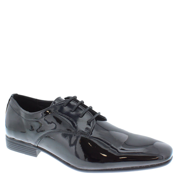 Frank James Men's Patent Lace Up Formal Dress Shoes