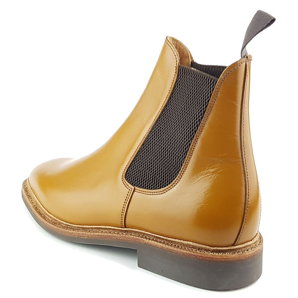 Charles Horrel England CH2013 Leather Welted Mens Commando Chelsea
