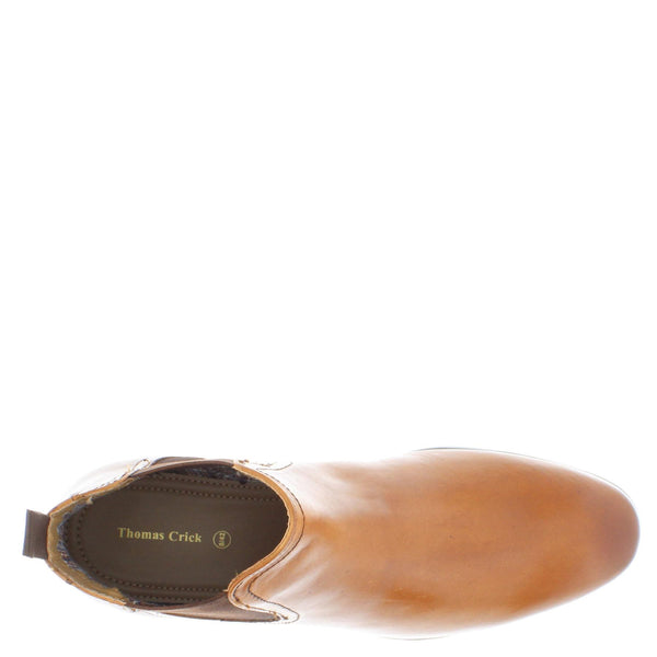 Thomas Crick Beeston Casual Formal Mens Leather Pull On Chelsea Boots