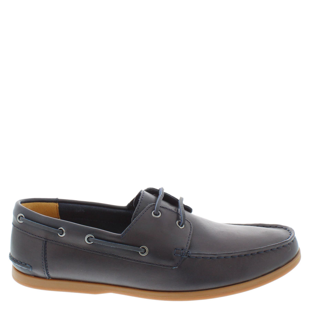 Clarks Morven Sail G Fit Lace Up Leather Boat Shoes