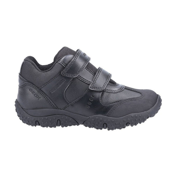 Geox Boys School Black Touch Fastening J Baltic ABX Touch Fastening Trainers
