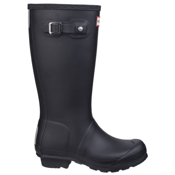 Kids Hunter Original Big Kids Winter Snow Rain Wellington Boots Black