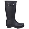 Kids Hunter Original Big Kids Winter Snow Rain Wellington Boots Black