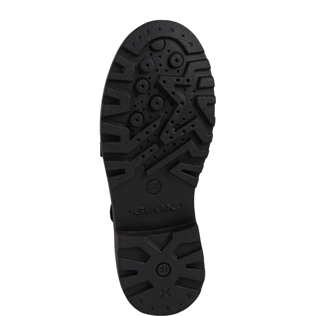 Geox Casey Girls' Touch Fastening Ballerina School Shoes