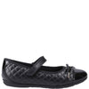 Hush Puppies Lottie Girls' Quilted Ballerina School Shoes