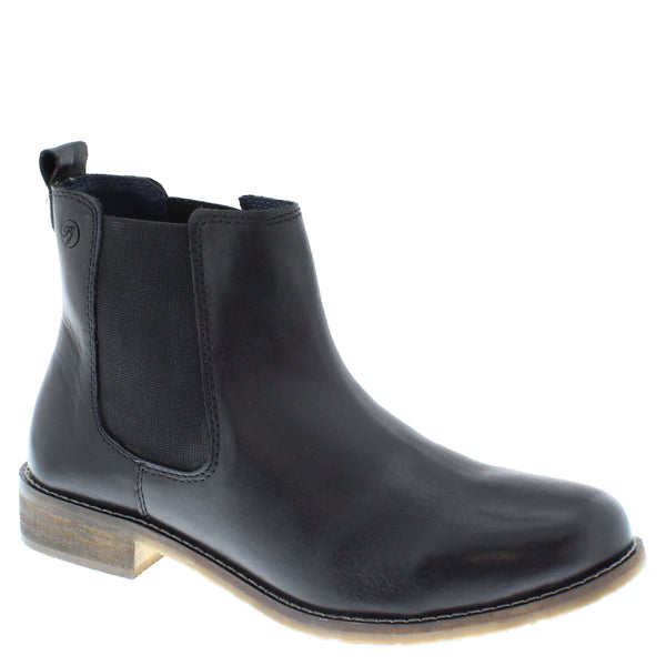 Frank James Aintree Ladies Leather Pull On Chelsea Boots