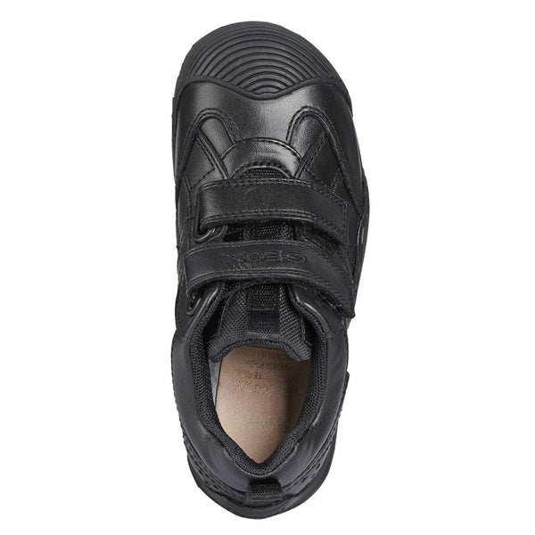 Geox Boys School Black Touch Fastening J Savage A Trainers