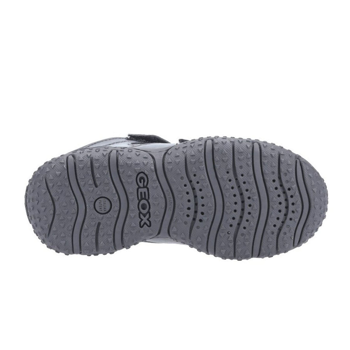 Geox Boys School Black Touch Fastening J Baltic ABX Touch Fastening Trainers