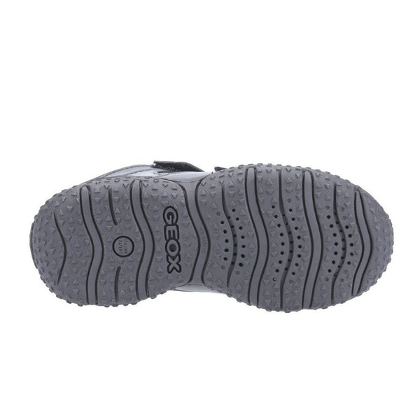 Geox Boys School Black Touch Fastening J Baltic ABX Touch Fastening Trainers