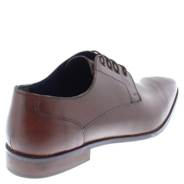 Thomas Crick Men's Leather Lace Up Derby Shoes