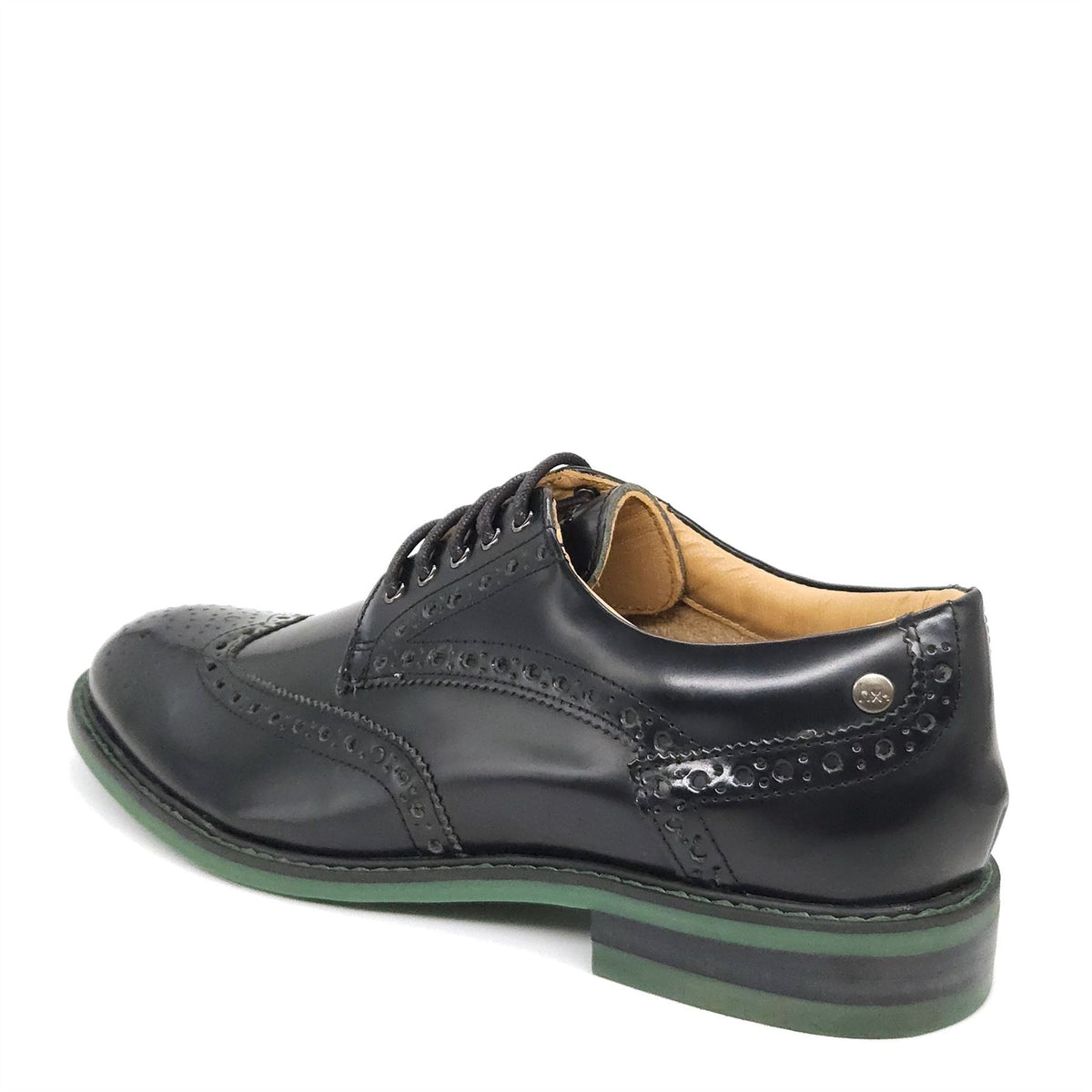 HX London Feltham Brogue Shoes Foot Box