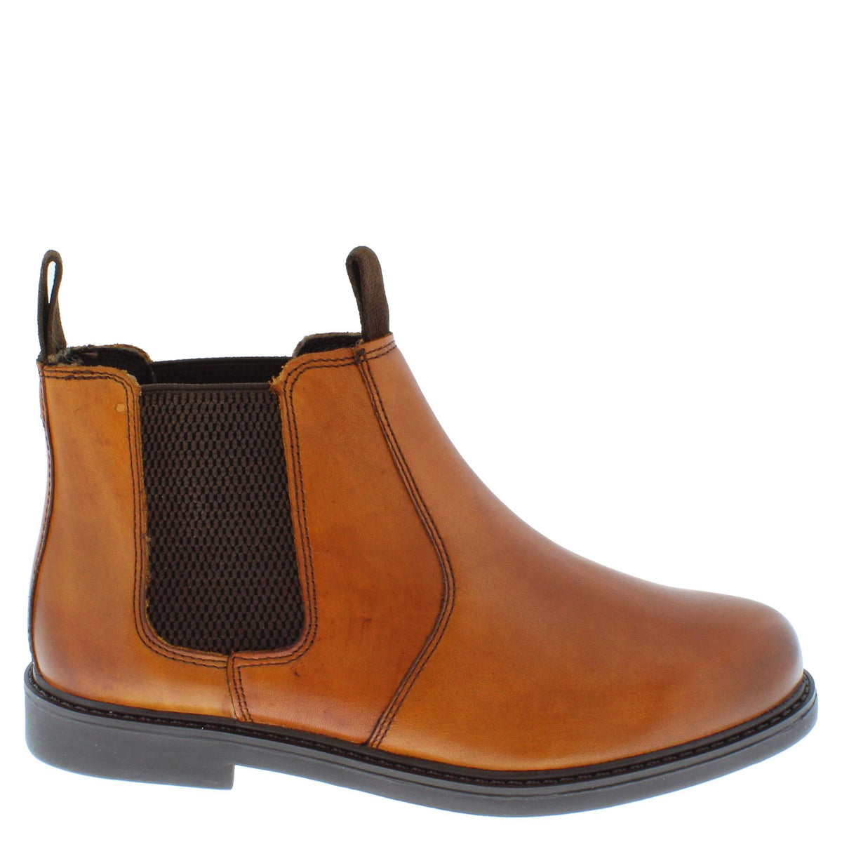 Frank James Chester Boys Girls Chelsea Leather Jodphur Boots