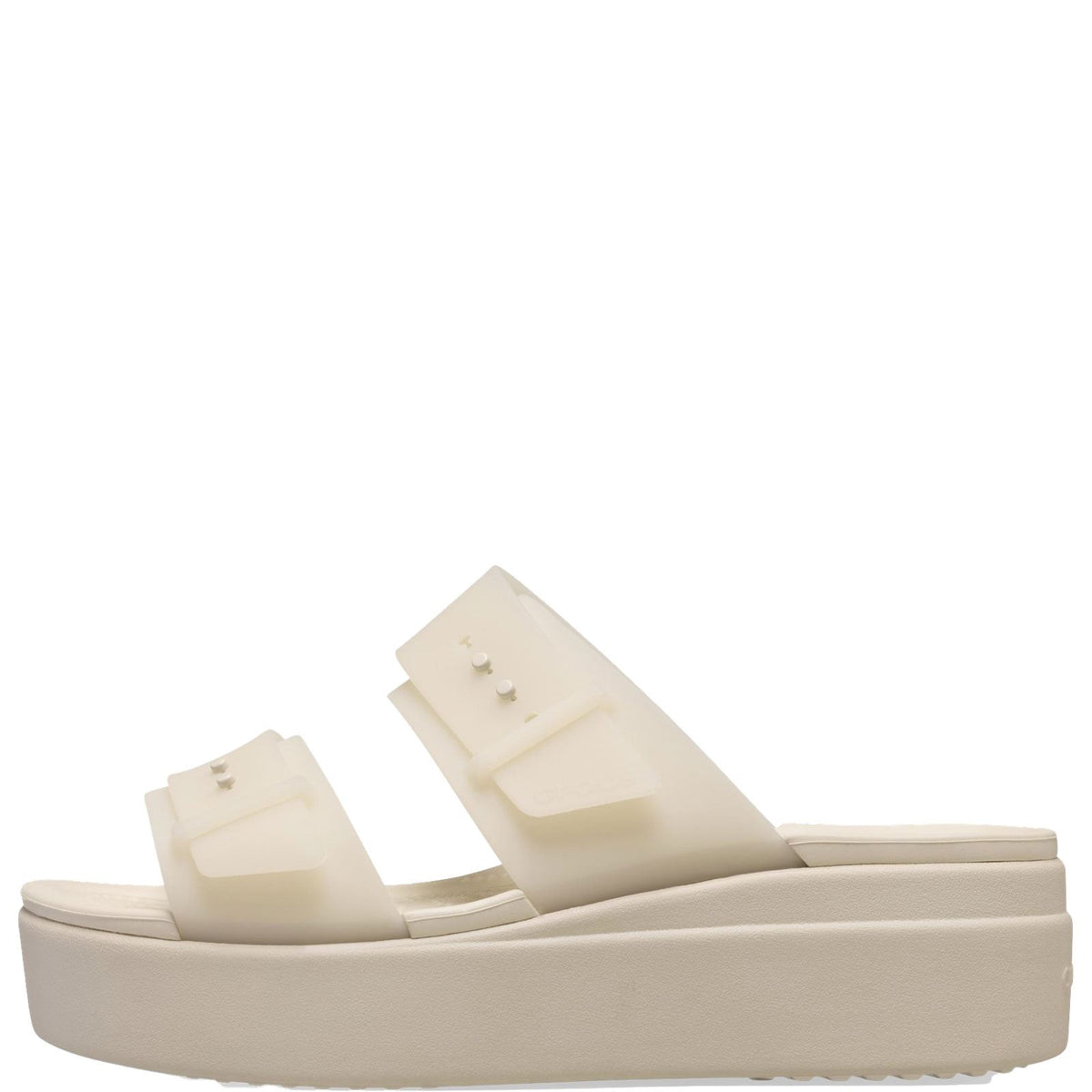 Crocs Brooklyn Buckle Low Wedge Sandals