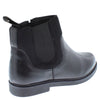 Frank James Epsom Boys Leather Neoprene Zip Up Chelsea Boots