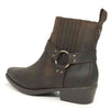 Wrangler Tex Strap Mid Cowboy Western Pull On Chelsea Leather Boots