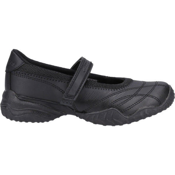 Skechers Velocity Pouty Girls' Leather School Shoes