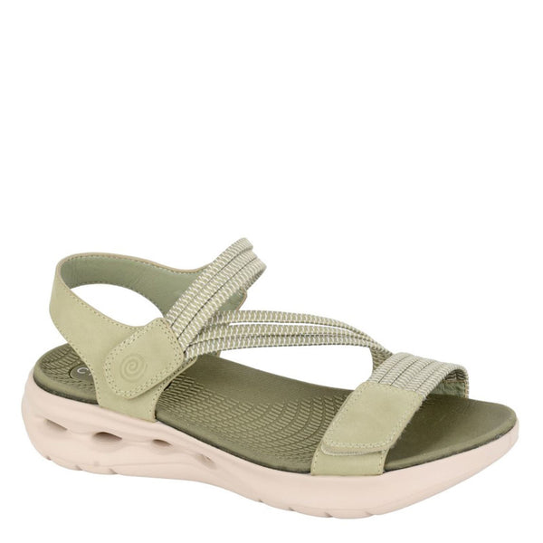 Cipriata Elena Twin Touch Fastening Elasticated Sandals