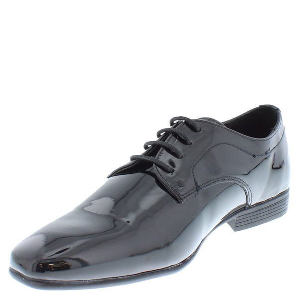 Frank James Men's Patent Lace Up Formal Dress Shoes